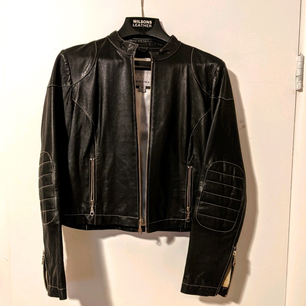 Wilsons Leather Women's Biker Jacket